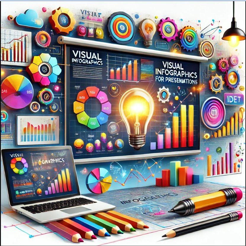 Visual graphics for presentation